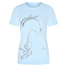 T-Shirt HV Polo Flora - Hellblau