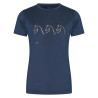 T-Shirt HV Polo Wesla Kinder - Marine