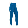 Damen-Reitleggings mit Vollbesatz Classic Equestro - Korallenblau