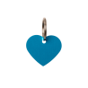 Gravurmedaille in Herzform Grooming Deluxe von Kentucky - Hellblau