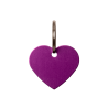 Gravurmedaille in Herzform Grooming Deluxe von Kentucky - Malve