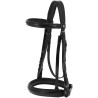 Trense und Zügel Gurte Percheron Norton - Schwarz