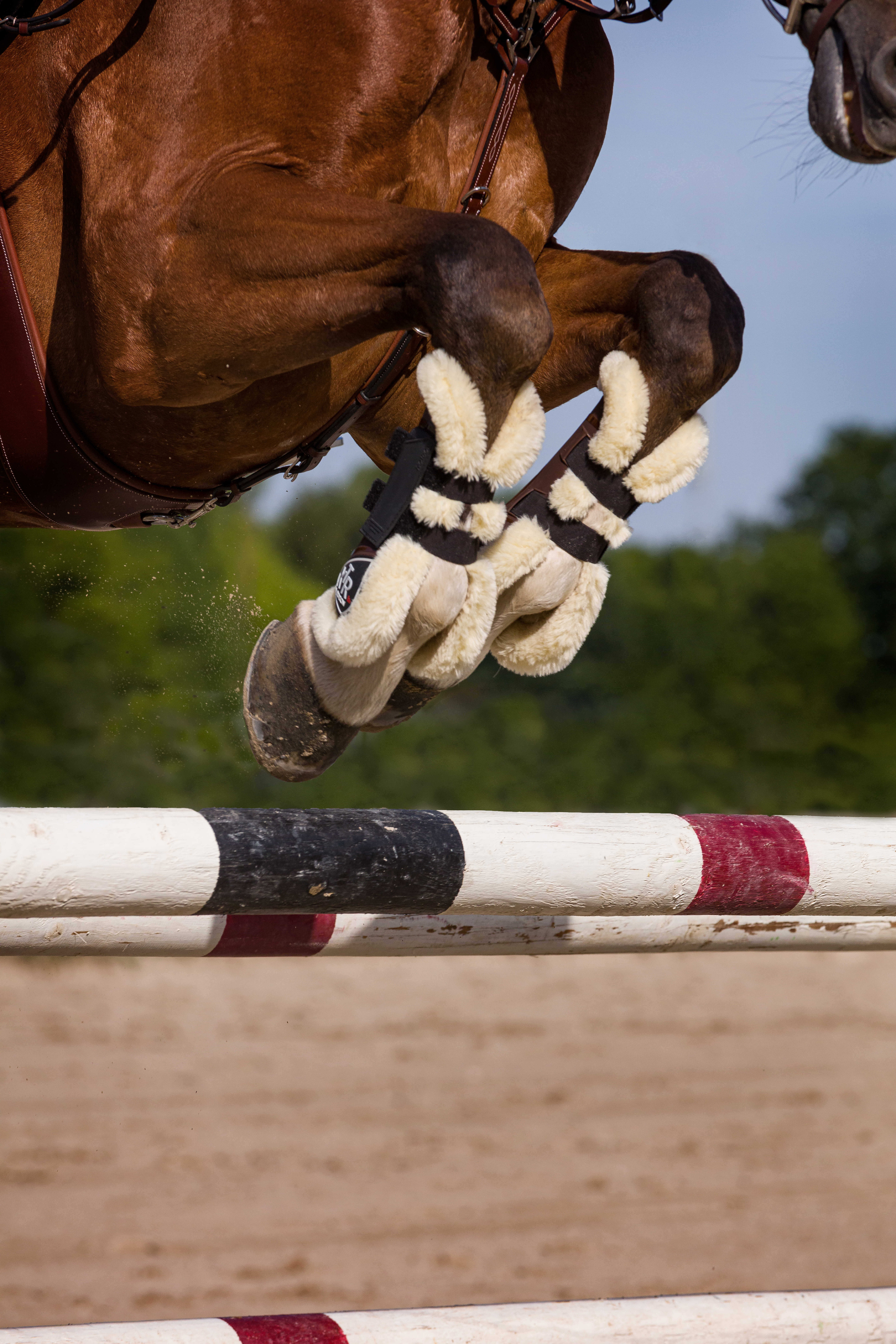 Norton XTR Gamaschen Kunstlammfell Schwarz