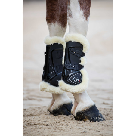 Norton XTR Gamaschen mit synthetischem Lammfell und Knöpfen