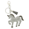 Schlüsselanhänger Equi-Kids Piaffer - Silber / Schwarz