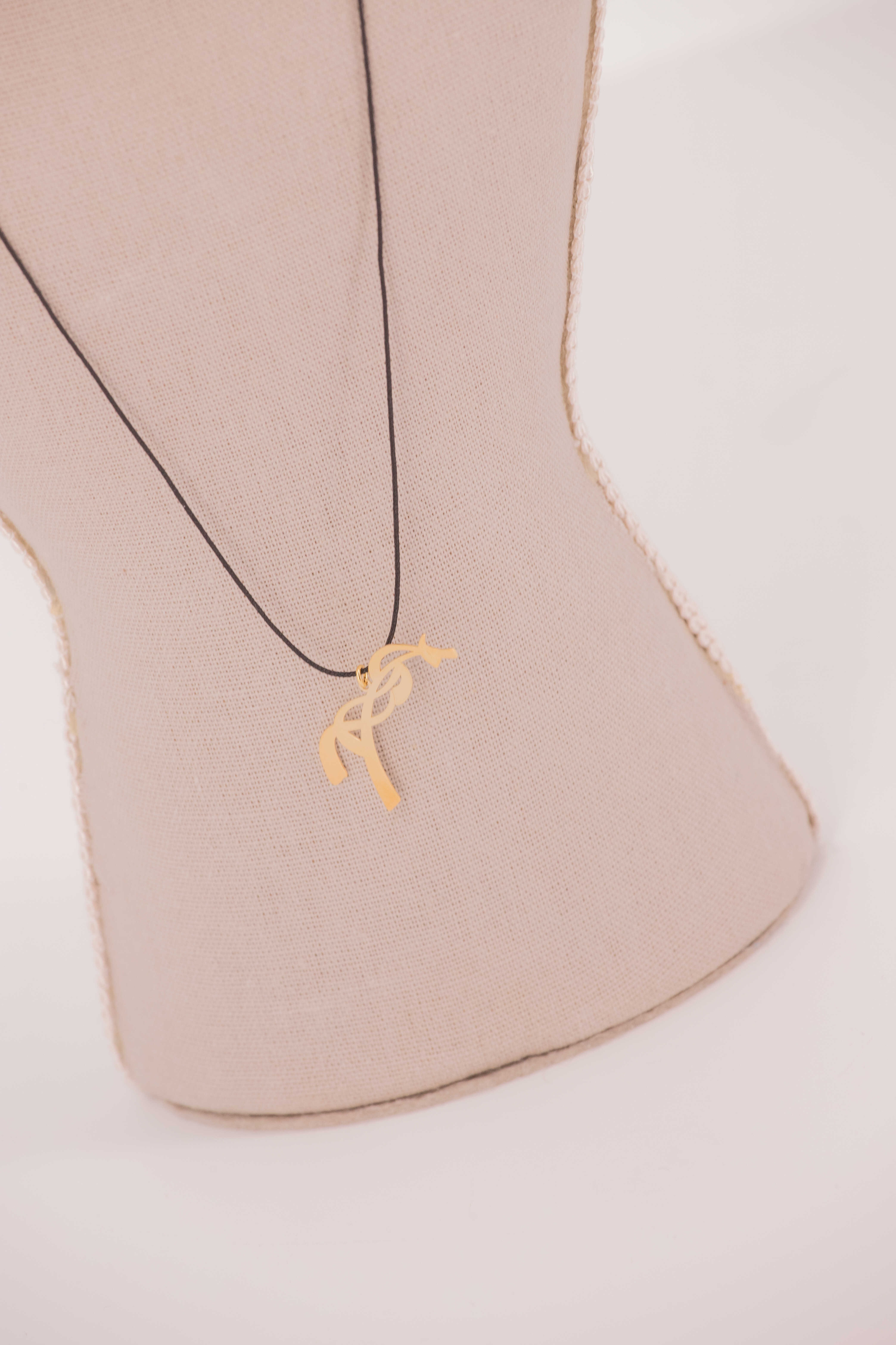 Reithalskette Pénélope GM Goldfarben