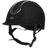 Choplin Aero Samt Helm - Schwarz / glänzend