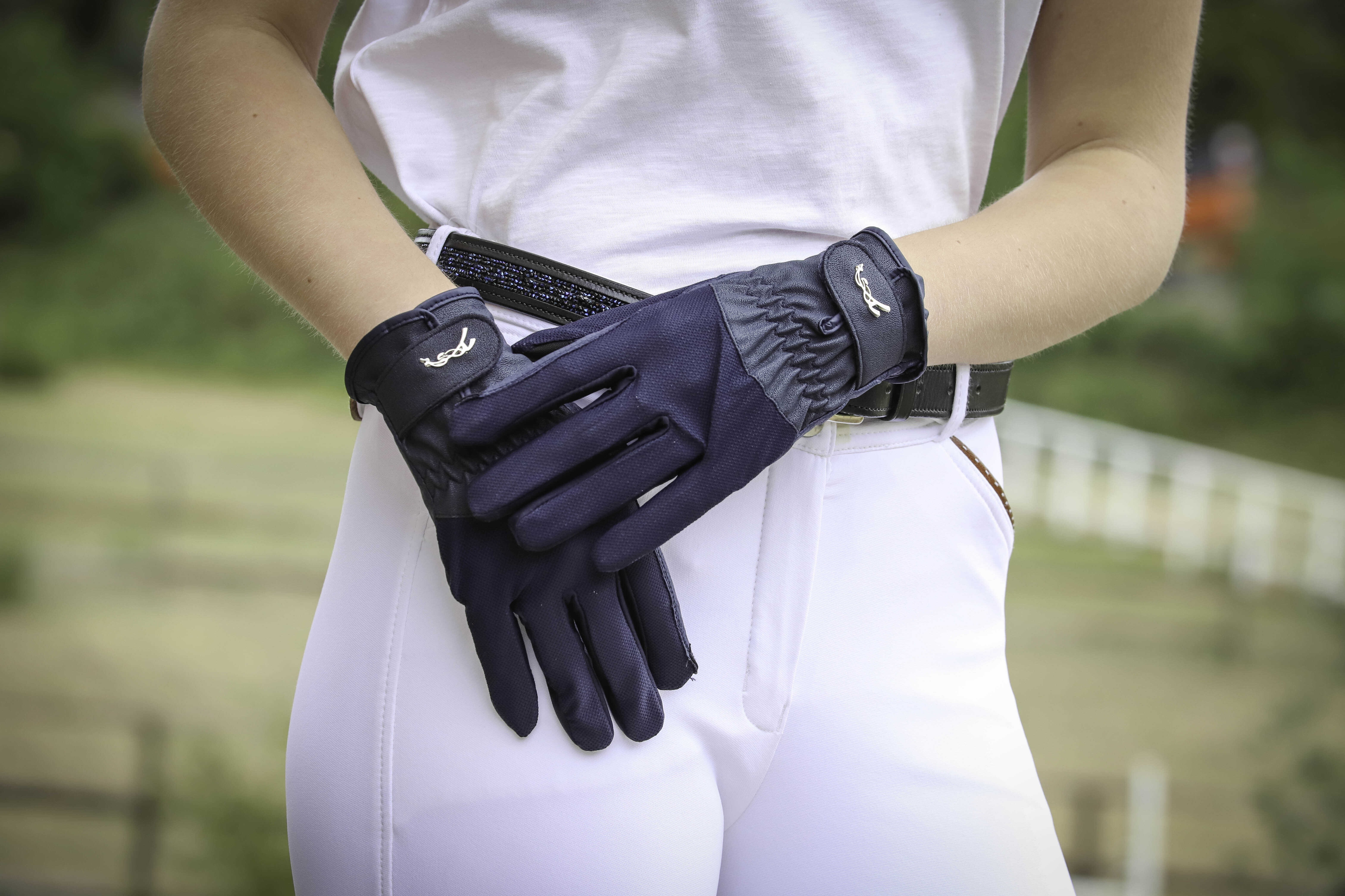 Pénélope Winterhandschuhe Marineblau