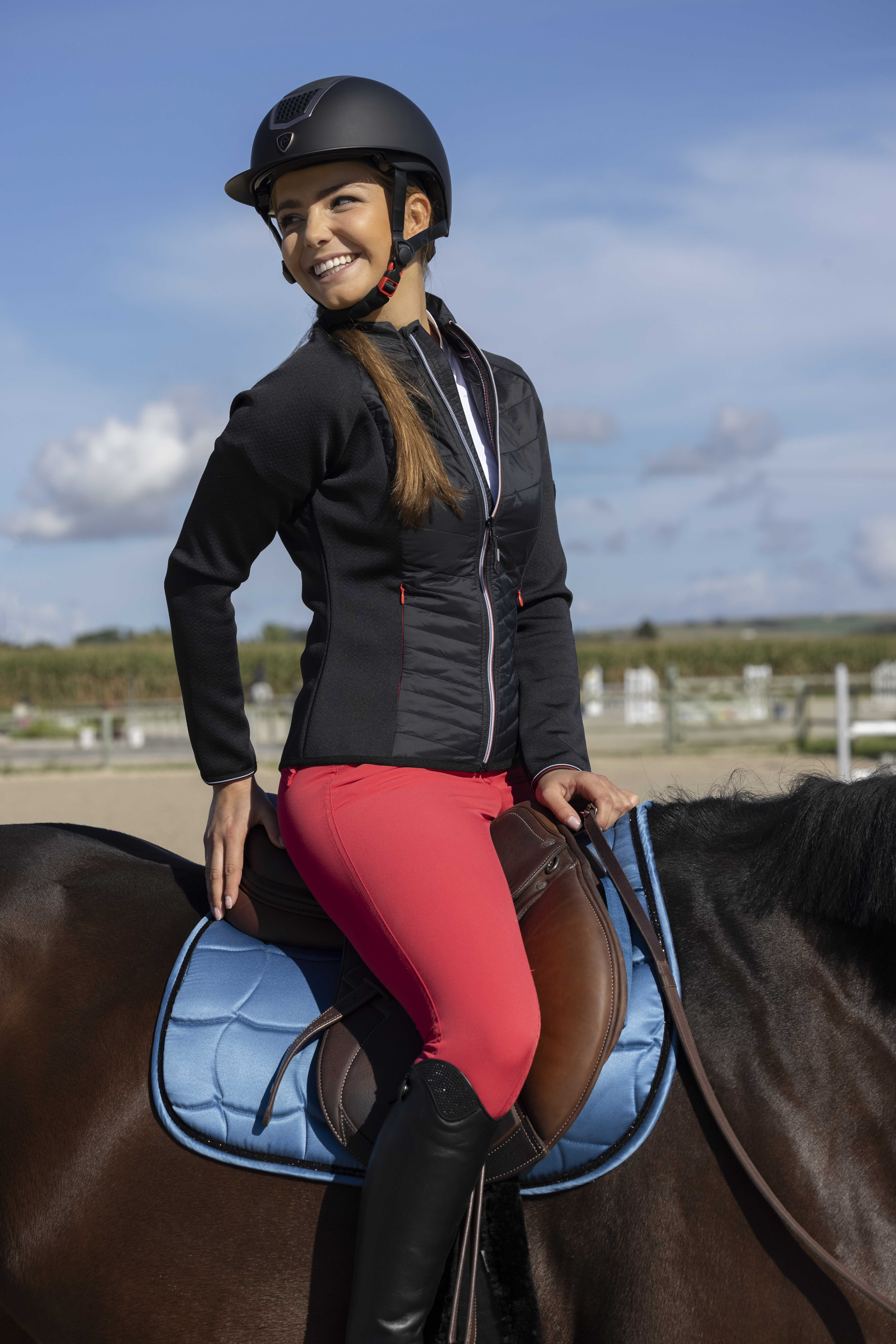 Hybride Jacke Equithème Olivia Schwarz Hybride Jacke Equithème Olivia Schwarz