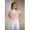 Turnierpolo Pénélope Las Honey Kurzarm - Pink