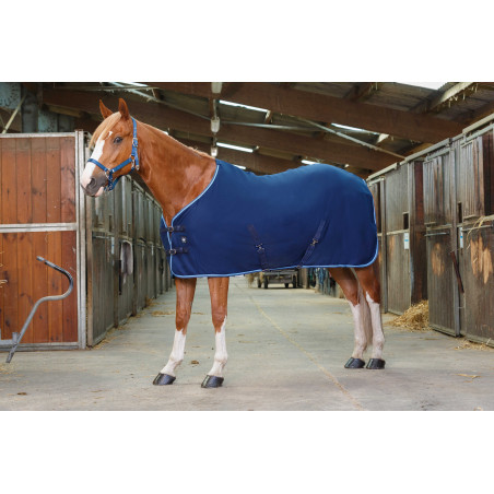 Polarfleece-Decke Riding World mit Kreuzgurten 230 g