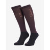 Wettkampfsocken LeMieux 2 Paar - Pflaume