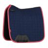 LeMieux Suede Dressur Schabracke - Marine / Cranberry