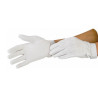 Einsteigerhandschuhe aus Baumwolle T de T - Weiß