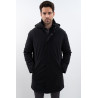 Warme Parka Harcour Achille - Schwarz