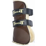 Gamaschen mit synthetischem Lammfell gefüttert T de T