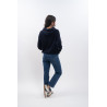 Strick-Sweatshirt Harcour Aurelia - Marine