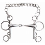 Pelham-Gebiss massiv kleine Äste T von T