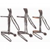 Anatomisches Trensenzaum Matisse T de T - Braun / Tabak
