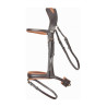 Anatomisches Trensenzaum Matisse T de T - Braun / Tabak