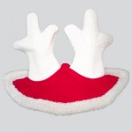 Weihnachts-Mütze Ohren in Rentiergeweih-Form