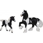 Irisches Tinker-Fohlen schwarz Papo