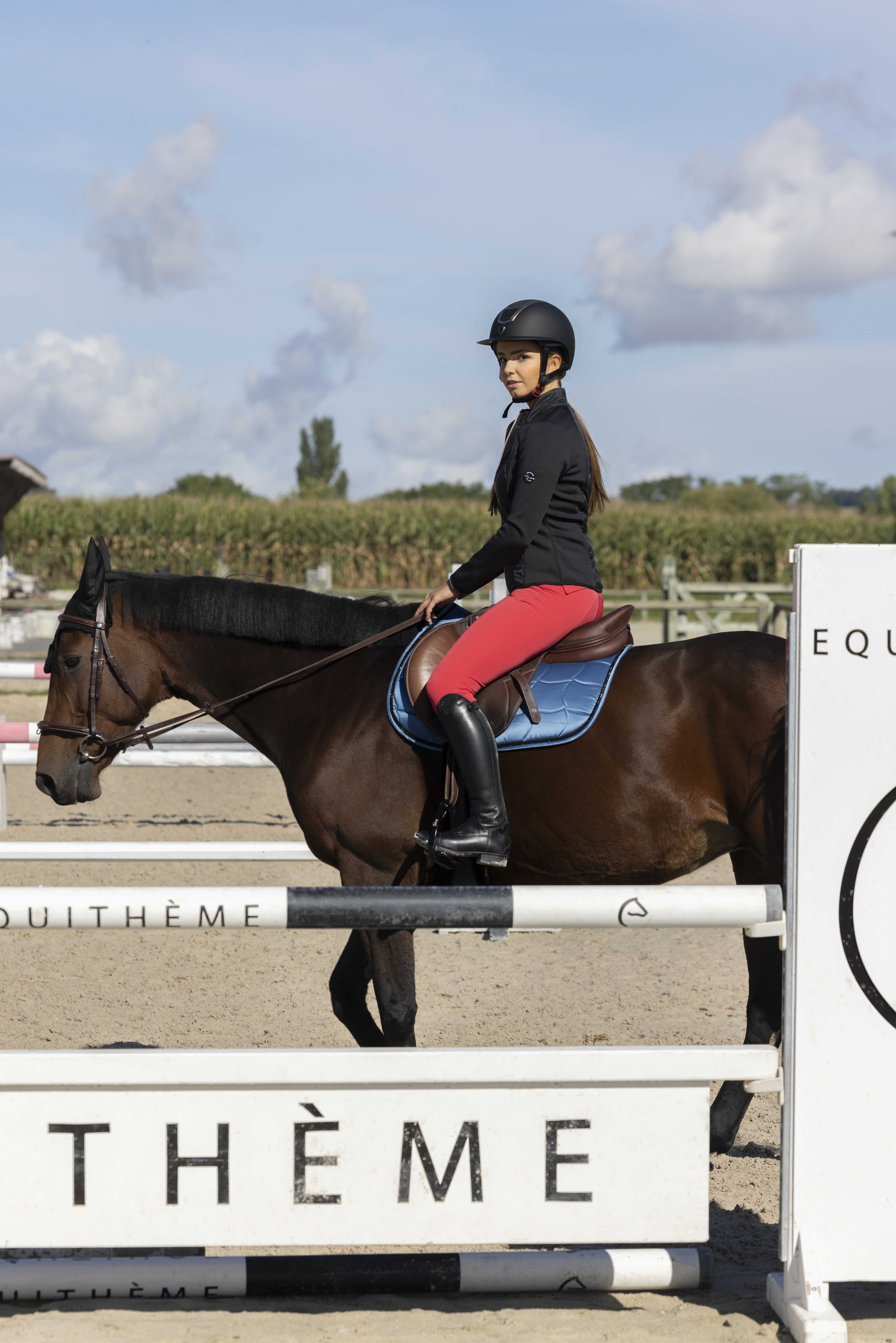 Hybride Jacke Equithème Olivia Schwarz Hybride Jacke Equithème Olivia Schwarz