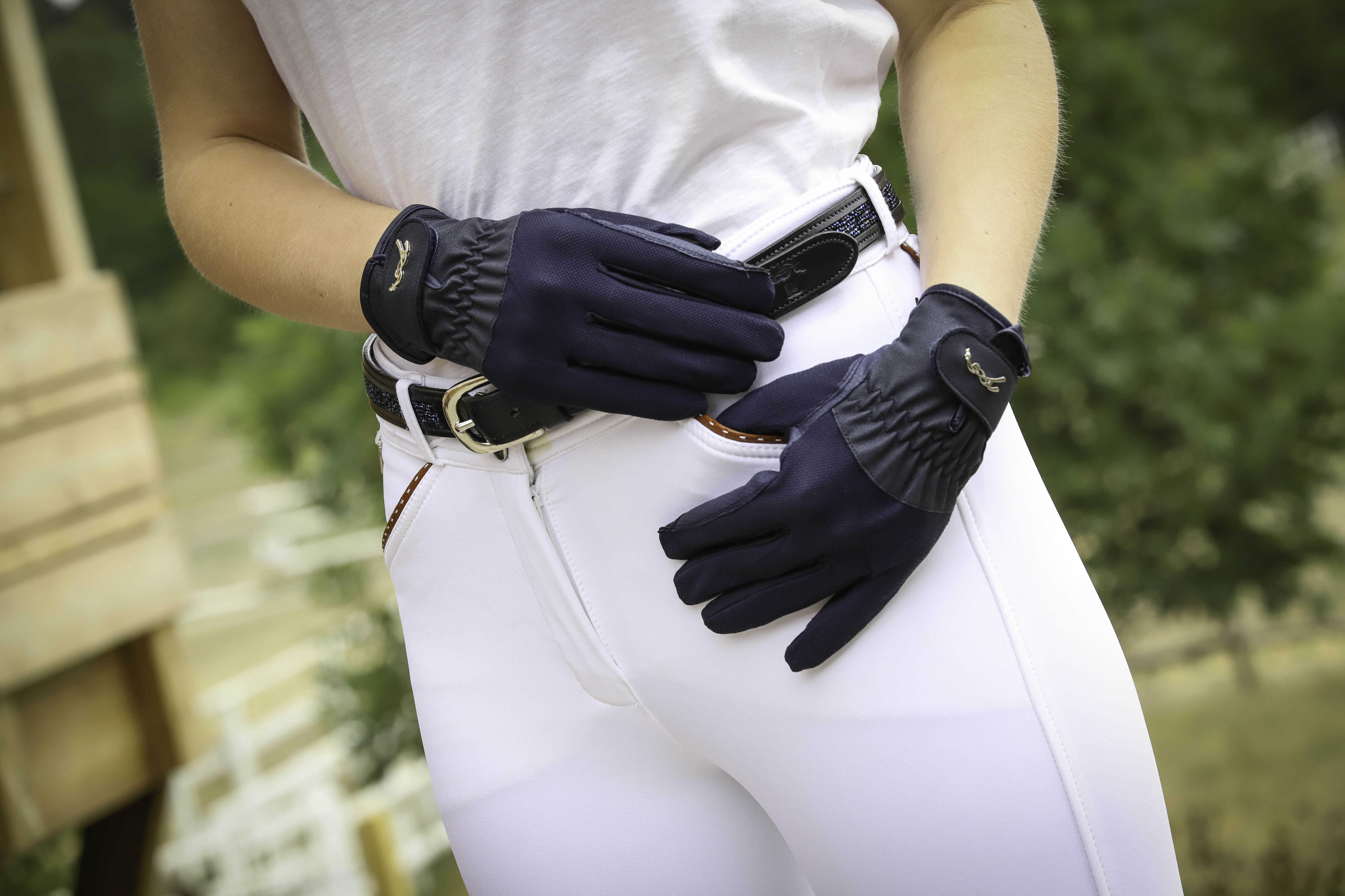 Pénélope Winterhandschuhe Marineblau