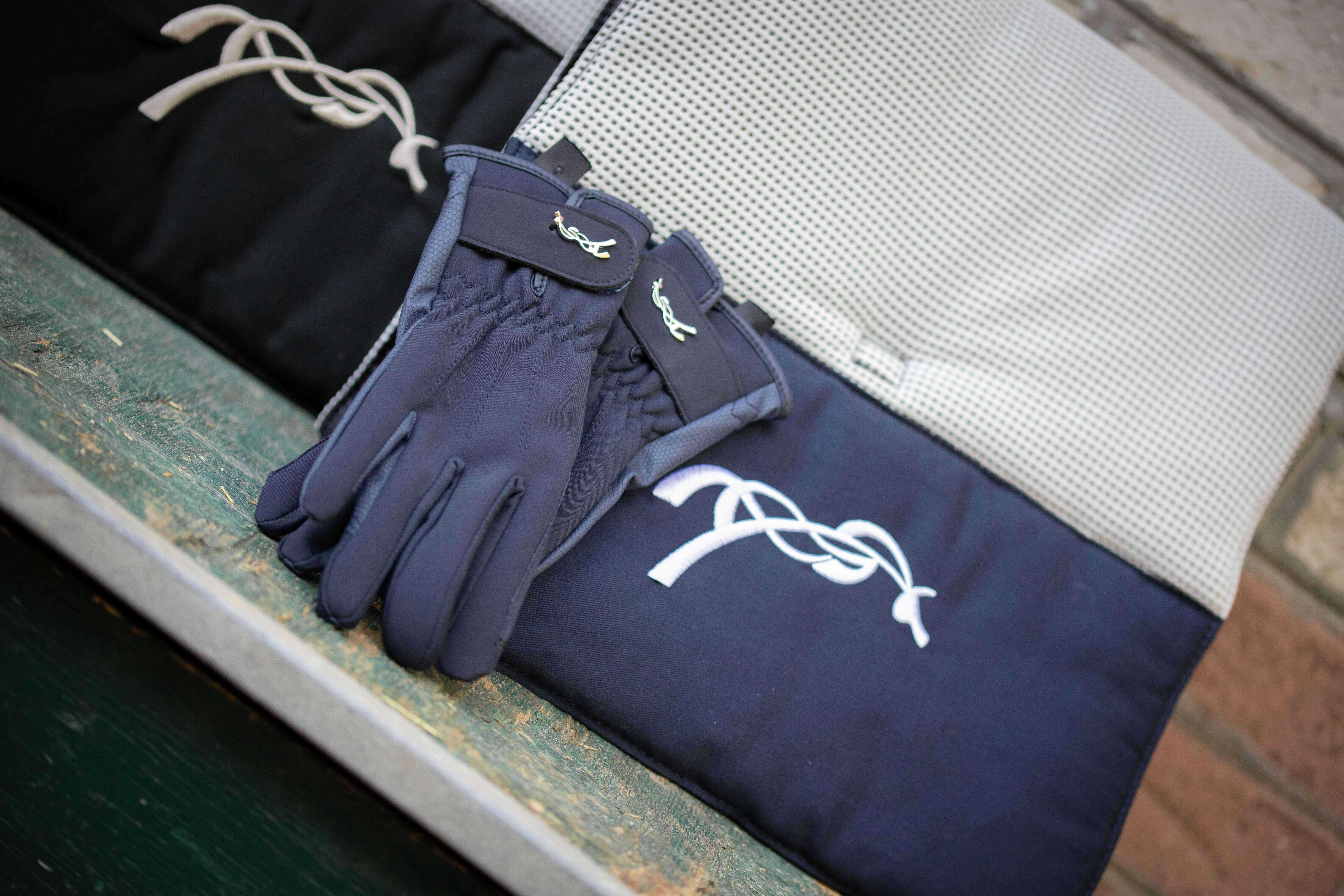 Pénélope Winterhandschuhe Marineblau