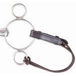 Pelham-Riemen Leder und Seil T de T