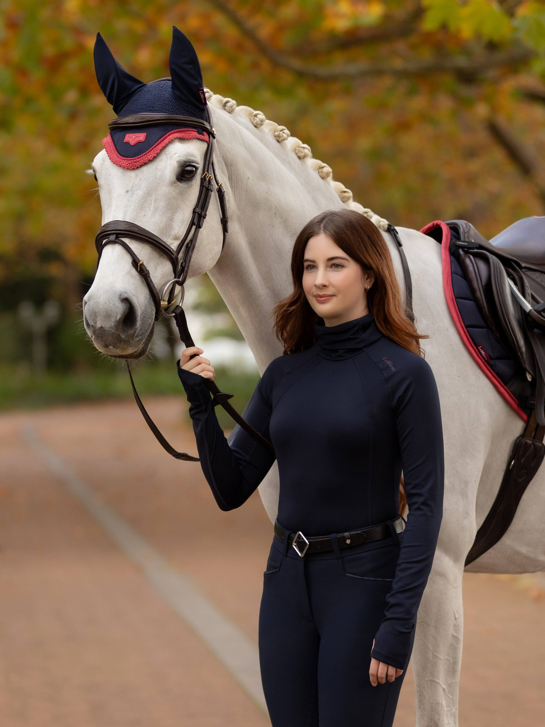 Basisschicht LeMieux Sara Rollkragenpullover Marine Marineblau Basisschicht LeMieux Sara Rollkragenpullover Marine Marineblau