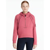 LeMieux Kapuzenpullover mit Halbreißverschluss Esme Young Rider Hettie - Cranberry
