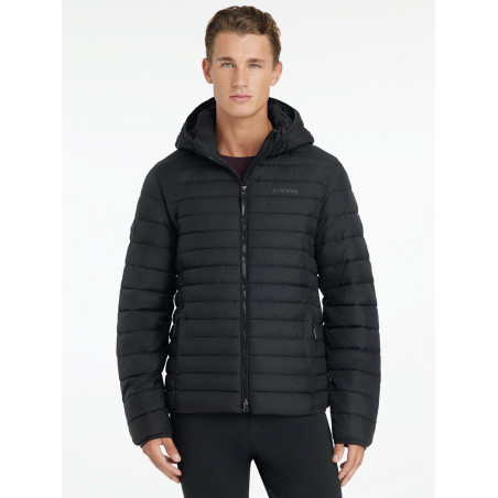 Herren-LeMieux-Daunenjacke mit Kapuze