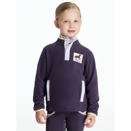 Mini LeMieux Mae Fleece mit Druckknöpfen