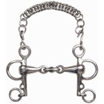 Mundstück Pelham doppelt gebrochen T de T