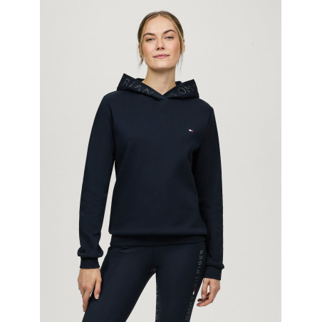Damen-Hoodie Tommy Hilfiger Equestrian Strass Laurens