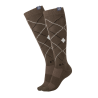 ELT Argyle Reitsocken - Braungrün