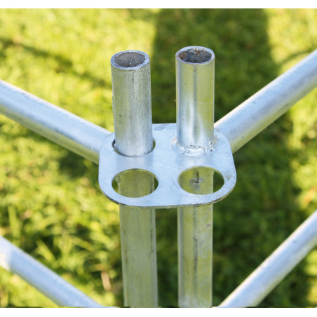 Abnehmbare Kerbl-Schafgatter