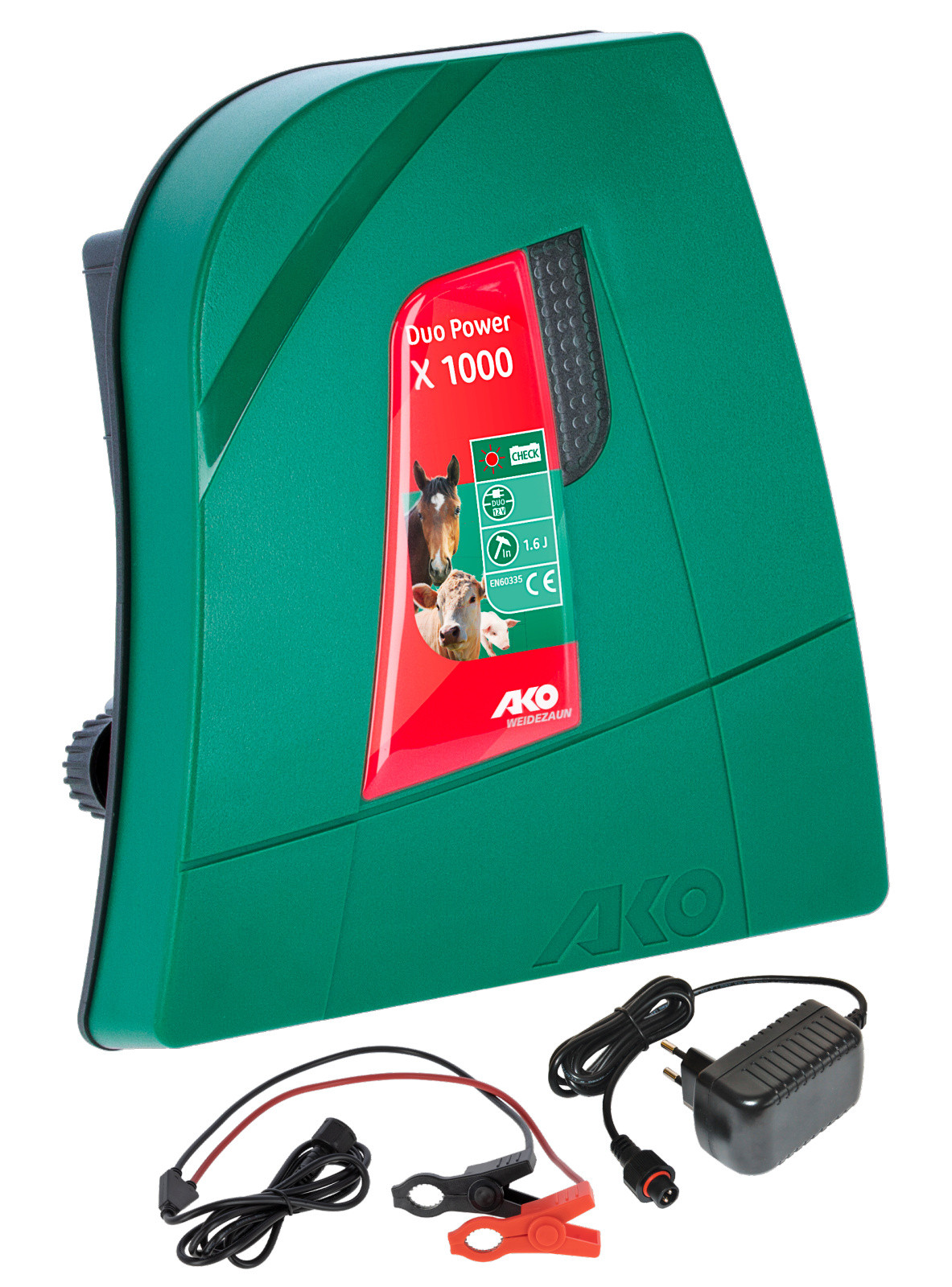 Duo Power X 1000 AKO Grün Gr&uuml;n