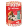 Weidezaunlitze TopLine Plus AKO - Weiß / Rot