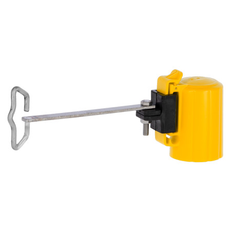 Kopfisolator, Winkellösung für Band/Kordel T-Post AKO