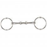 Doppelt gebrochenes Aufziehtrensengebiss Horze