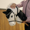 Fleece-Decke Hobby Horse Imperial Riding Free Spirit - Schwarz Glitzer