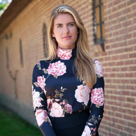 Damen-Rollkragenpullover Imperial Riding Flora