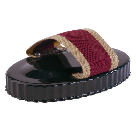 Metallischer ovaler Striegel