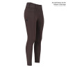 Euro-Star Reitleggings Enforce Winter FullGrip Damen - Braun