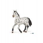 Schwarze Appaloosa-Figur Papo