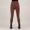 Damen-Reitleggings Imperial Riding Teddy FullGrip - Bronze
