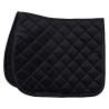 Euro-Star Samtsattelpad Dressur - Schwarz