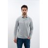 Poloshirt Harcour Malik - Meliertes Grau